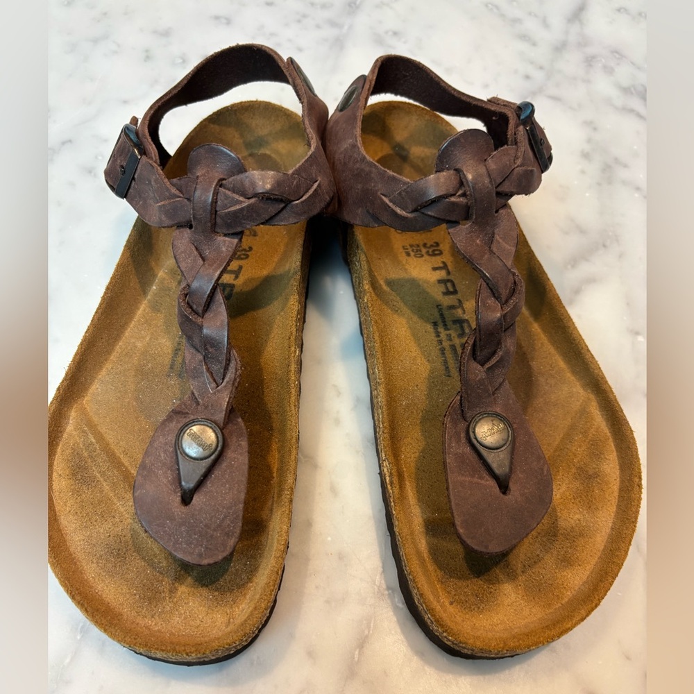 Birkenstock Tatami Kairo braided leather sandals. Excellent condition